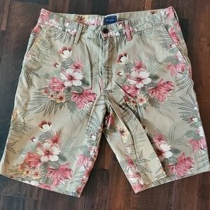 Gap Khakis floral shorts